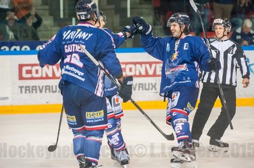 Photo hockey Coupe de la Ligue ARCHIVES - Coupe de la Ligue : 1/8 me, 1re journe : Grenoble  vs Brianon  - Grenoble s