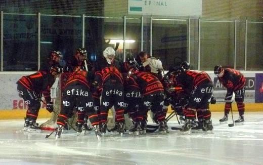 Photo hockey Coupe de la Ligue ARCHIVES - Coupe de la Ligue : 1/8 me, 4me journe : Epinal  vs Strasbourg  - Epinal vite le pige 