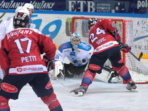 Photo hockey Coupe de la Ligue ARCHIVES - Coupe de la Ligue : 1/8me, 1re journe : Grenoble  vs Gap  - Match de rentre