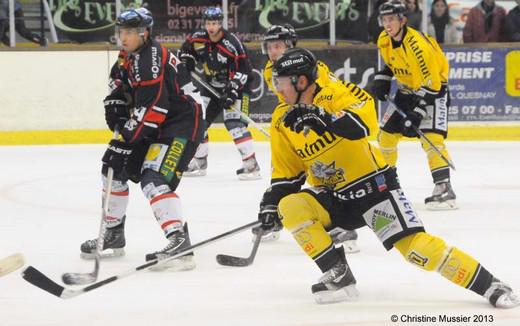 Photo hockey Coupe de la Ligue ARCHIVES - Coupe de la Ligue : 1/8me, 2me  journe : Caen  vs Rouen - Victoire des Dragons  Caen