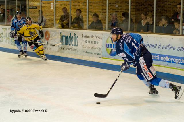 Photo hockey Coupe de la Ligue ARCHIVES - Coupe de la Ligue : 1/8me, 2me journe : Angers  vs Rouen - Remake Rouennais