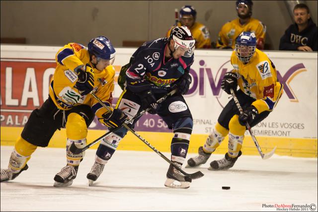 Photo hockey Coupe de la Ligue ARCHIVES - Coupe de la Ligue : 1/8me, 2me journe : Epinal  vs Dijon  - Un match compltement fou !