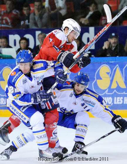 Photo hockey Coupe de la Ligue ARCHIVES - Coupe de la Ligue : 1/8ème, 2ème journée : Grenoble  vs Villard-de-Lans - Grenoble en roue (trop) libre?