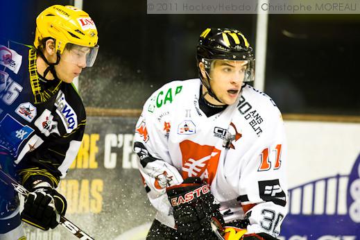 Photo hockey Coupe de la Ligue ARCHIVES - Coupe de la Ligue : 1/8me, 2me journe : Strasbourg  vs Amiens  - Amiens capitalise sur les erreurs strasbourgeoises