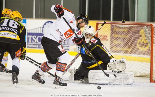 Photo hockey Coupe de la Ligue ARCHIVES - Coupe de la Ligue : 1/8me, 2me journe : Strasbourg  vs Amiens  - Manque de finition