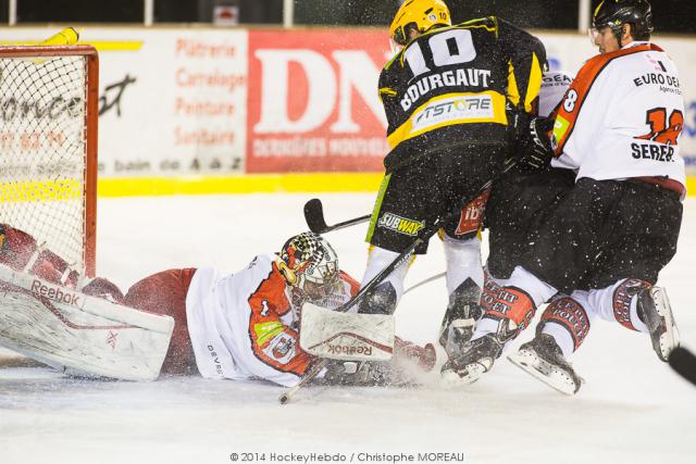 Photo hockey Coupe de la Ligue ARCHIVES - Coupe de la Ligue : 1/8me, 2me journe : Strasbourg  vs Amiens  - Manque de finition