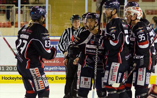 Photo hockey Coupe de la Ligue ARCHIVES - Coupe de la Ligue : 1/8me, 3me  journe : Caen  vs Angers  - Les Angevins sans trembler