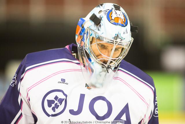 Photo hockey Coupe de la Ligue ARCHIVES - Coupe de la Ligue : 1/8me, 3me  journe : Strasbourg  vs Epinal  - Strasbourg la tte sous leau  