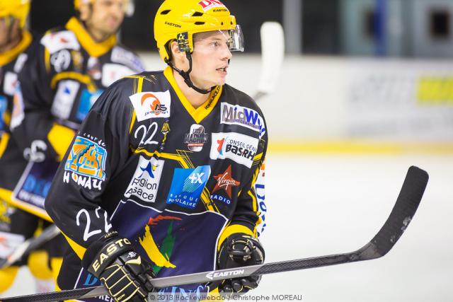 Photo hockey Coupe de la Ligue ARCHIVES - Coupe de la Ligue : 1/8me, 3me  journe : Strasbourg  vs Epinal  - Strasbourg la tte sous leau  