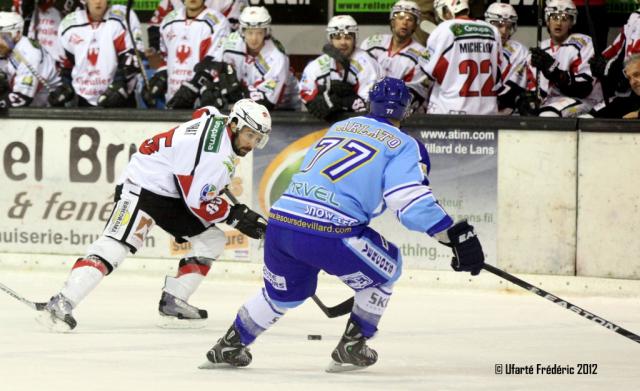 Photo hockey Coupe de la Ligue ARCHIVES - Coupe de la Ligue : 1/8me, 3me journe  : Villard-de-Lans vs Brianon  - Villard dit au revoir  la Coupe