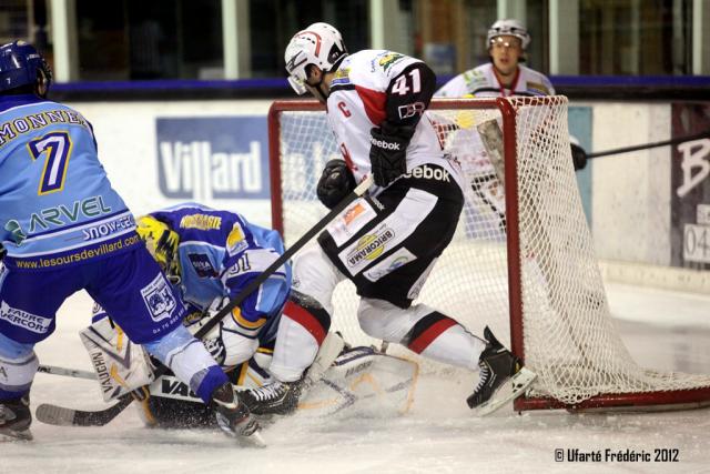 Photo hockey Coupe de la Ligue ARCHIVES - Coupe de la Ligue : 1/8me, 3me journe  : Villard-de-Lans vs Brianon  - Villard dit au revoir  la Coupe