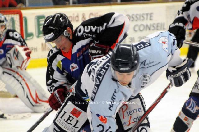 Photo hockey Coupe de la Ligue ARCHIVES - Coupe de la Ligue : 1/8me, 3me journe : Caen  vs Angers  - Les Ducs trillent les Drakkars  