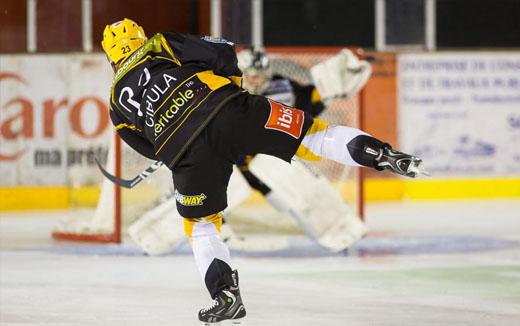 Photo hockey Coupe de la Ligue ARCHIVES - Coupe de la Ligue : 1/8me, 4me  journe : Strasbourg  vs Mulhouse - LEtoile Noire pitine les Scorpions