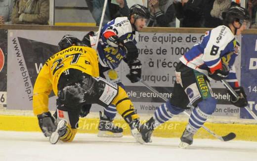 Photo hockey Coupe de la Ligue ARCHIVES - Coupe de la Ligue : 1/8me, 4me journe  : Caen  vs Rouen - Reportage photos