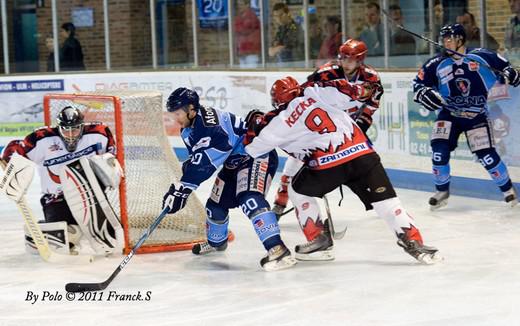 Photo hockey Coupe de la Ligue ARCHIVES - Coupe de la Ligue : 1/8ème, 4ème journée : Angers  vs Neuilly/Marne - Les Bisons gardent espoir