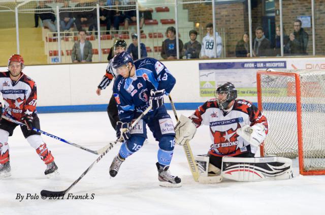 Photo hockey Coupe de la Ligue ARCHIVES - Coupe de la Ligue : 1/8me, 4me journe : Angers  vs Neuilly/Marne - Les Bisons gardent espoir
