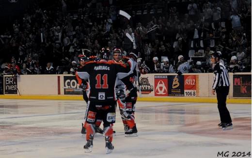 Photo hockey Coupe de la Ligue ARCHIVES - Coupe de la Ligue : 1/8me, 4me journe : Bordeaux vs Caen  - Bordeaux confirme contre les Drakkars