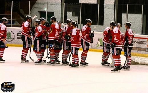 Photo hockey Coupe de la Ligue ARCHIVES - Coupe de la Ligue : 1/8me, 4me journe : Morzine-Avoriaz vs Chamonix  - Morzine au courage !