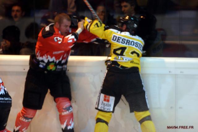 Photo hockey Coupe de la Ligue ARCHIVES - Coupe de la Ligue : 1/8me, 4me journe : Neuilly/Marne vs Rouen - Les Dragons assurent
