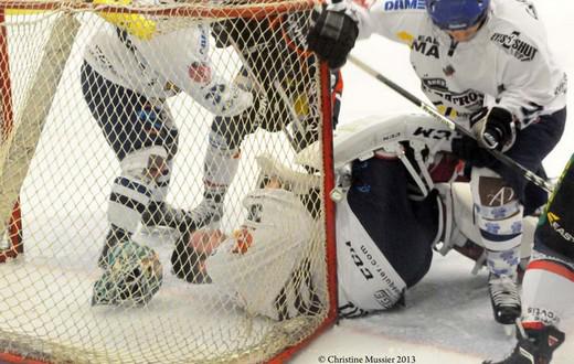 Photo hockey Coupe de la Ligue ARCHIVES - Coupe de la Ligue : 1/8me, 5me  journe : Caen  vs Brest  - Brest enchane