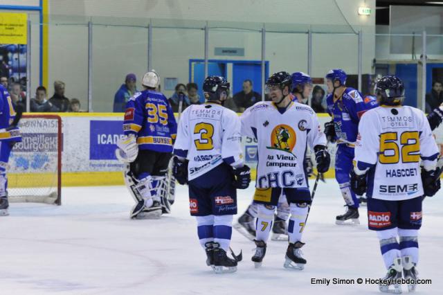 Photo hockey Coupe de la Ligue ARCHIVES - Coupe de la Ligue : 1/8me, 5me  journe : Dijon  vs Chamonix  - Une victoire pour une place en quart.