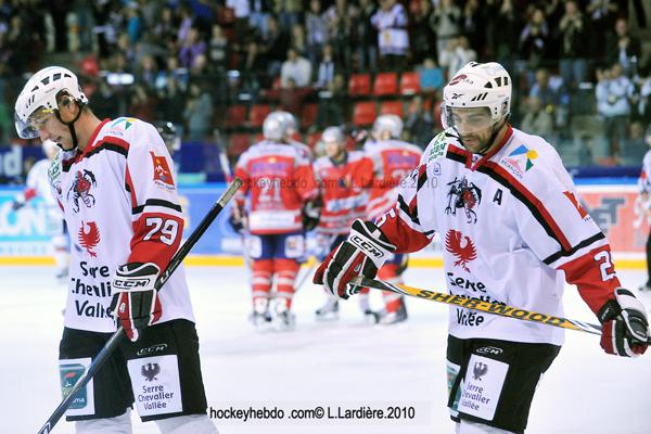 Photo hockey Coupe de la Ligue ARCHIVES - Coupe de la Ligue : 1/8me, 5me journe : Grenoble  vs Brianon  - Un match rfrence pour Grenoble ! 