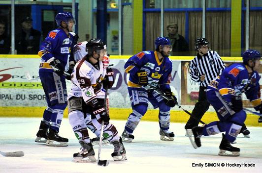 Photo hockey Coupe de la Ligue ARCHIVES - Coupe de la Ligue : 1/8me, 6me journe  : Morzine-Avoriaz vs Dijon  - Ils se sont affronts pour Grenoble.