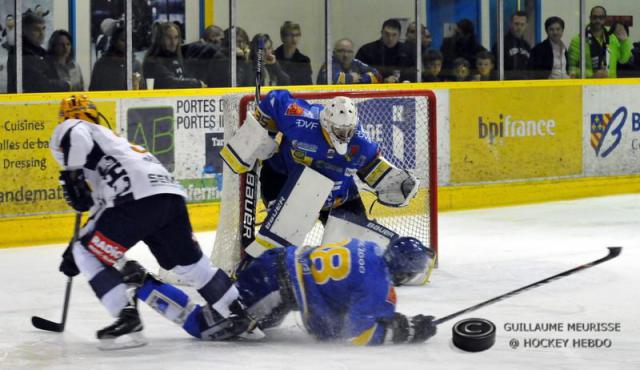 Photo hockey Coupe de la Ligue ARCHIVES - Coupe de la Ligue : 1/8me, 6me journe : Dijon  vs Chamonix  - La premire place pour les Ducs.