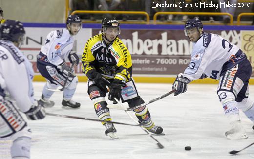 Photo hockey Coupe de la Ligue ARCHIVES - Coupe de la Ligue : 1/8me, 6me journe : Rouen vs Angers  - CDL : Les Dragons en prolongation.