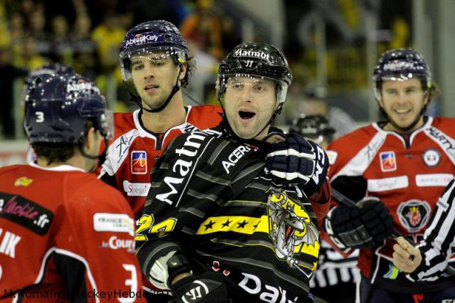 Photo hockey Coupe de la Ligue ARCHIVES - Coupe de la Ligue : finale  : Angers  vs Rouen - Les Dragons fidles au rendez vous