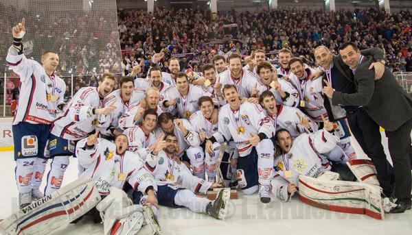 Photo hockey Coupe de la Ligue ARCHIVES - Coupe de la Ligue : Finale : Grenoble  vs Rouen - Grenoble remporte la Coupe de la Ligue 