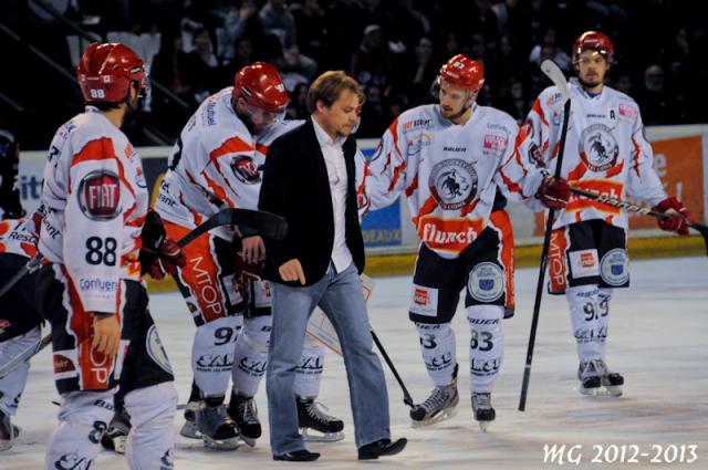 Photo hockey Division 1 - D1 : 1/2 finale, match 1 : Bordeaux vs Lyon - Avantage Lyon