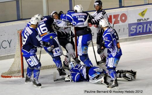 Photo hockey Division 1 - D1 : 1/2 finale, match 1 : Reims vs Nice - Reportage photos de la rencontre