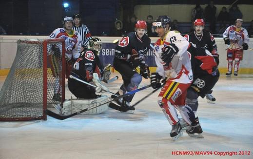 Photo hockey Division 1 - D1 : 10me journe : Neuilly/Marne vs Nice - Neuilly fait tomber le leader