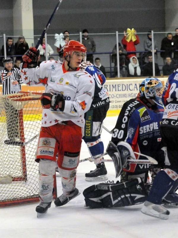 Photo hockey Division 1 - D1 : 14me journe : Caen  vs Amnville - Caen sait recevoir 