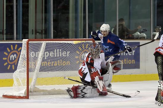 Photo hockey Division 1 - D1 : 14me journe : Montpellier  vs Neuilly/Marne - Le holp-up parfait