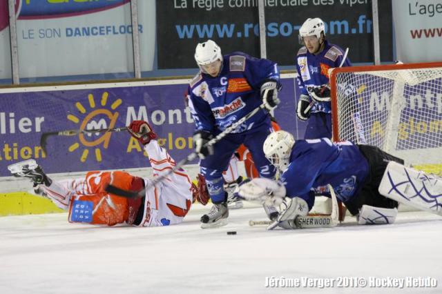 Photo hockey Division 1 - D1 : 14me journe : Montpellier  vs Valence - Les Vipers se font peur face aux Lynx !
