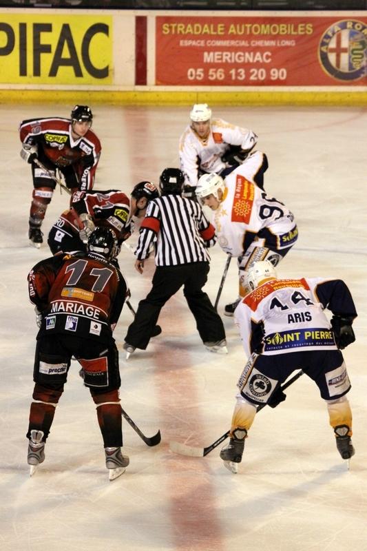 Photo hockey Division 1 - D1 - 17me journe : Bordeaux vs Montpellier  - Les Boxers s