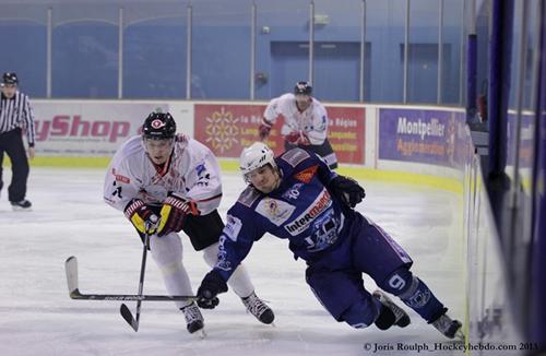 Photo hockey Division 1 - D1 : 18me journe : Montpellier  vs Toulouse-Blagnac - 2 coups du chapeau au rendez-vous