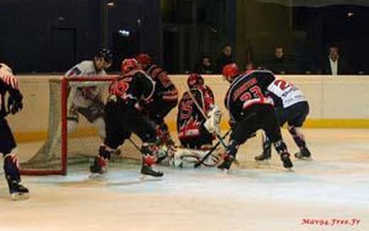 Photo hockey Division 1 - D1 : 20me journe : Neuilly/Marne vs Nice - Les Bisons au galop