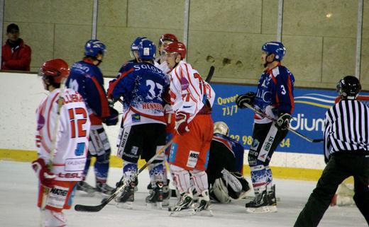 Photo hockey Division 1 - D1 : 22me journe : Brest  vs Valence - D1: Brest-Valence, le dluge!