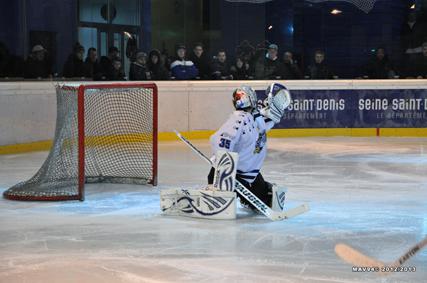 Photo hockey Division 1 - D1 : 22me journe : Neuilly/Marne vs Brest  - Le courage des Bisons