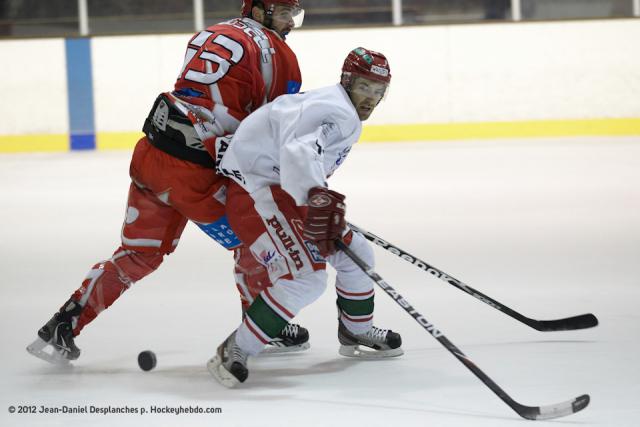 Photo hockey Division 1 - D1 : 22me journe : Valence vs Anglet - Les matchs se suivent et  se ressemblent.