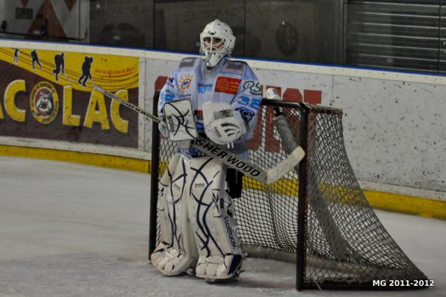 Photo hockey Division 1 - D1 : 23me journe : Bordeaux vs Montpellier  - Ca ne tient plus qu