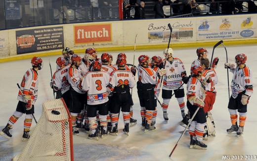 Photo hockey Division 1 - D1 : 25me journe : Bordeaux vs Mont-Blanc - Mont-Blanc vers le maintien ?