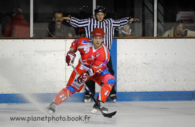 Photo hockey Division 1 - D1 : 25me journe : Valence vs Anglet - Sortie rate