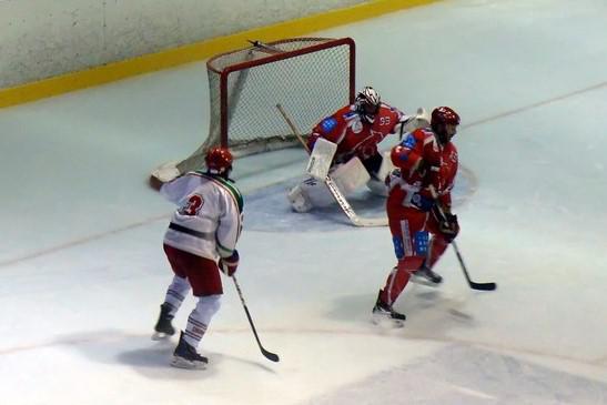 Photo hockey Division 1 - D1 : 2me journe : Valence vs Courbevoie  - Les Coqs mangent du Lynx