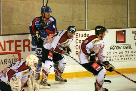 Photo hockey Division 1 - D1 : 6me journe : Brest  vs Bordeaux - Dfi et enjeu d