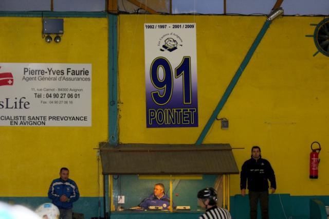 Photo hockey Division 1 - D1 : 8me journe : Avignon vs Annecy - "The Show Must Go One"