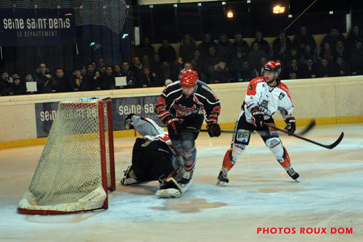 Photo hockey Division 1 - D1 : Play Off - 1/4 de finale, match 1  : Neuilly/Marne vs Bordeaux - Les Boxers en mission